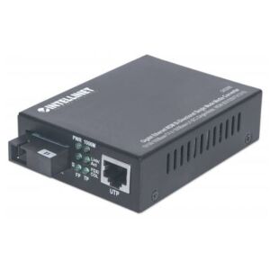Convertor media Intellinet 545068 Gigabit Ethernet, 10/100/1000Base-TX la 1000Base-LX SC Single-Mode - Intellinet