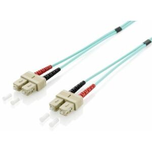 Equip Patchcord światłowodowy SC - SC Multimode Duplex OM3, 5m (255325) 132962506 - Kabel optyczny