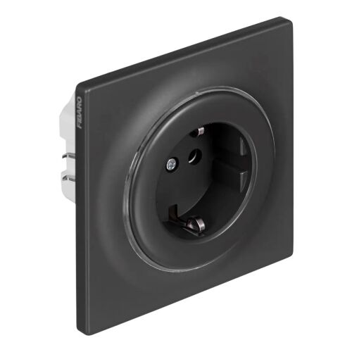 Zásuvka Fibaro FGWOF-011-8 Typ F Čierna 132964484