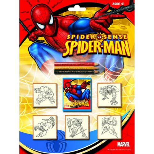 Pókember 5 db-os nyomda szett ceruzával 132964537