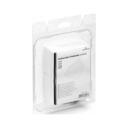 DURABLE Duracard Plastikkarten Standard 100 Stück weiß 132966165