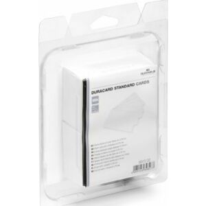 DURABLE Duracard standardowe karty plastikowe 100 sztuk białe 132966165 - Opatrunek dodatkowy