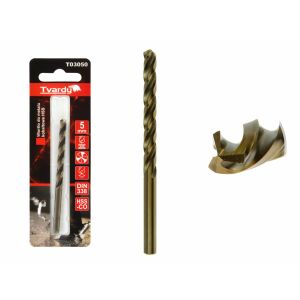 Wiertło do metalu kobaltowe HSS M35  5 mm (1/80/640) 132966261 - Wiertło