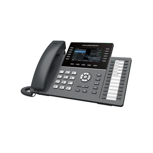 Grandstream Networks GRP2636 VoIP telefon fekete 12 soros LCD Wi-Fi