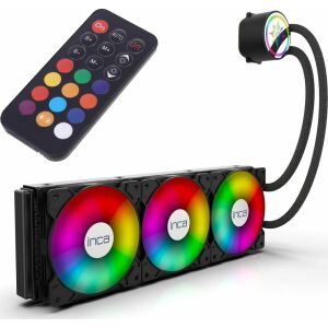 INCA ISS-03XN CPU folyadékhűtő 3 x 120 mm-es PWM ventilátorok 132968808 - PC ventilátor