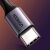 3,5 mm-es mini jack AUX kábel az USB-C UGREEN AV143-hoz, 1 m (szürke) 99237351