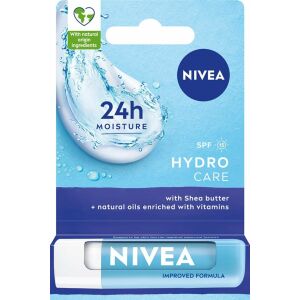 Nivea Pomadka ochronna do ust Hydro Care 132971834 - Pielęgnacja ust