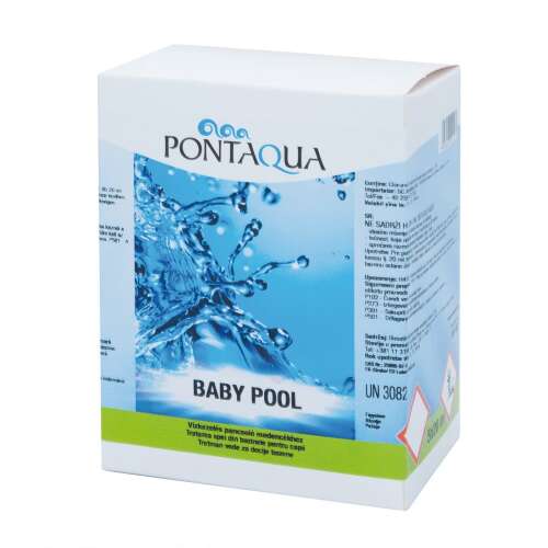 Pontaqua Baby Pool Bezchlórová starostlivosť o pokožku Ošetrenie vody 5x20ml