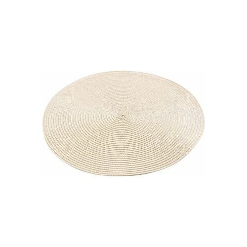 Douceur d`Interieur PODKŁADKA ZEBULON - Kremowa okrągła 35 cm 132972863