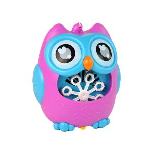 Mașină de tuns cu bule din nailon bufniță roz 132974313 - Bule de sapun