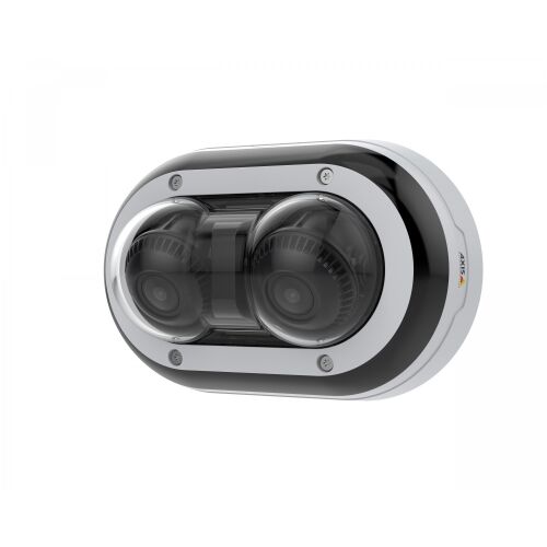 Cameră de securitate IP cu lentile duale Axis P3715-PLVE, vedere unghiulară