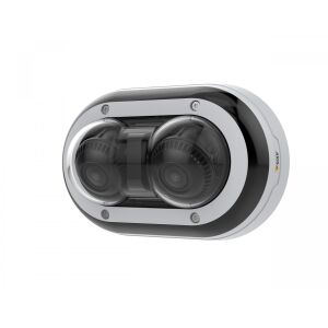 Axis P3715-PLVE duál lencsés IP biztonsági kamera, ferde nézet - Axis