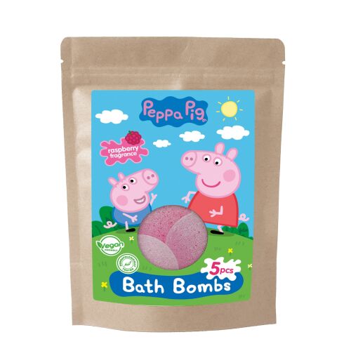 PEPPA Pig_pezsgő golyó Málna 5x50g 132989771