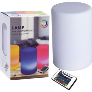 Asztali lámpa Vilde Asztali lámpa, éjjeli, LED, íróasztal, komód, szekrény, MULTICOLOR, + távirányító