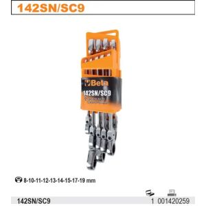 BÉTA KULCS PŁ-O.Z M.ZAP.9SZT.142SN/SC9 132991615 - Csillagkulcs