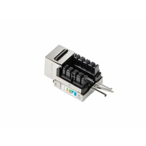 Lanberg moduł Keystone gniazdo RJ45 - LSA kat.5E FTP 90° do puszki montażowej 138859201 - Moduł Keystone