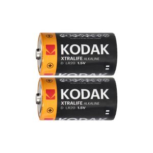 KODAK ALKÁLI ELEMEK XTRALIFE ALK.LR20 „D” BUBORÉKFÓLIA [KPL=2DB] 132992439 - Kodak