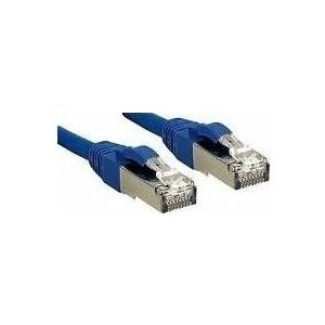 Lindy Patch kábel Cat6A S/FTP PIMF LSOH kék 1.00m (47147) 132994401 - UTP kábel