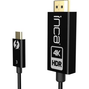 INCA HDMI ITCH-30 2.0 kábel > C típusú 4K60Hz, Thunderb.3 1.8 132998737 - HDMI kábel