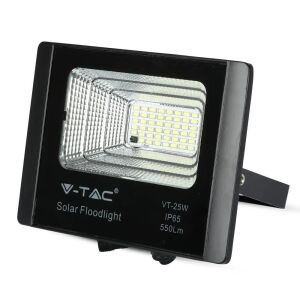 Proiector solar LED VT-25W 12W 4000K 550lm IP65 8573 133000785 - Reflectoare și lămpi de lucru