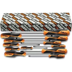 BETA GRIP csavarhúzó készlet 12 db FLAT + CROSS /1263/S12 133002171