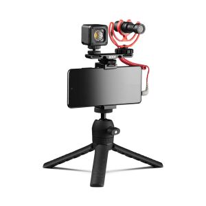 RODE Vlogger Kit Universal pentru smartphone-uri: microfon, lumină și trepied - Articole foto, video și optică