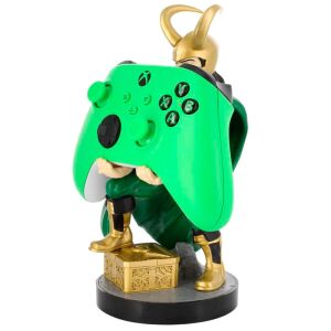 Kontroller állvány, Exquisite gamer, műanyag, 20 cm, zöld/arany 133002650 - Ajándék kütyü