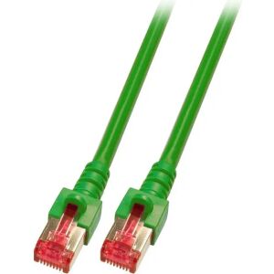 EFB Patchcord, Cat.6, S/FTP, PIMF, 1.5m, zielony (K5514.1,5) 133003368 - Kabel