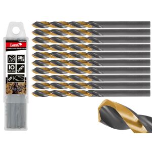 Burghiu negru cu aur pentru metal HSS 5.00mm (10/100/1000) 133004667 - Accesorii pentru unelte