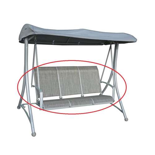 ROJAPLAST tartalék üléshuzat a HOLLYWOOD hintaágyhoz - szürke (Méret: 47x48 cm)