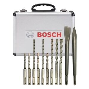 Set burghie și dălți Bosch SDS-Plus cu valiză de transport - Bosch Burghie