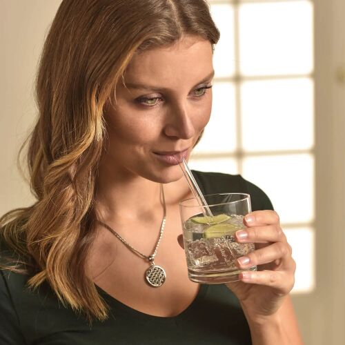 Leonardo Zestaw 4 słomek szklanych 20cm CIAO 133006620