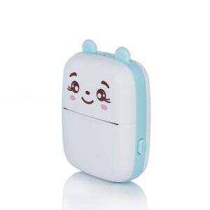 Mini imprimanta termica Extralink EPP-001 Albastru, Bluetooth, USB-C, 1200 mAh, 210 dpi 138906683 - Imprimante mobile