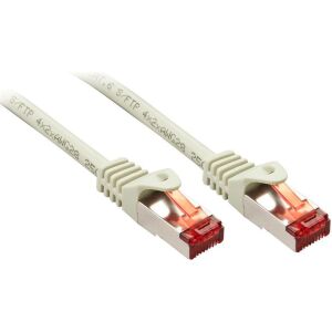 Lindy Patchcord Cat.6 S/FTP 7.5m, szary (47347) 133007125 - Kabel UTP