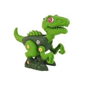 Zöld DIY Dinoszaurusz játék, Dinosaurier zerlegen DIY Grün, összeszerelés nélkül - Lean Toys