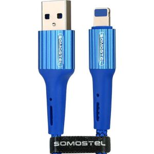 Somostel lightning 1.0m niebieski 133013334 - Kabel danych