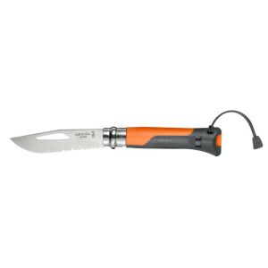 Opinel Opinel No. 08 Outdoor-Taschenmesser, orange 133020805 - Taschenmesser & Faltmesser