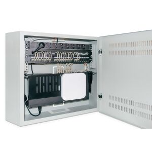 Dulap rack Intellinet 713641 2U/4U pentru montare pe perete cu echipament instalat - Intellinet