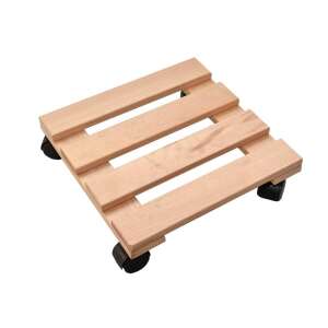 Rojaplast Virágtartó Talp - Bükkfa - 30x30 cm