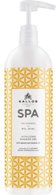 Kallos SPA Vitalizing Shower Gel Rewitalizujący balsam pod prysznic z olejkiem pomarańczowym 1000 ml
