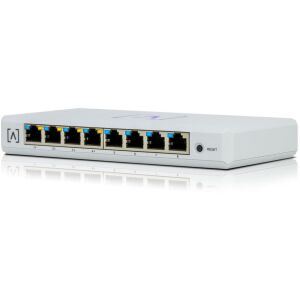 ALTA LABS S8-POE 8-Port Gigabit PoE+ Switch widok pod kątem - Przełącznik