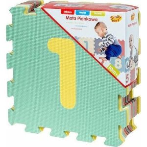 Pasztell hab szőnyeg számok