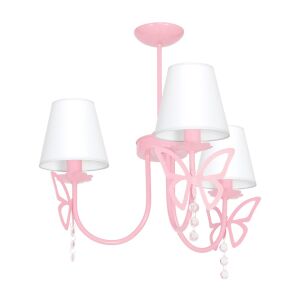 Żyrandol CHARLOTTE PINK 3xE14 MLP4216 Milagro 133033356 - Lampa dla dzieci