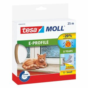 TESA TÖMÍTÉS FEHÉR E - 25m 9mm 133034027 - Tömítőszalag