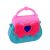 Játék kézitáska lányoknak, kék és rózsaszín