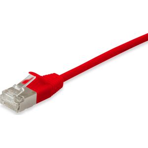 Equip Equip Patchkabel Cat6A S/FTP 2xRJ45 7.50m rot (SSTP) Slim 133037275 - Kabel UTP