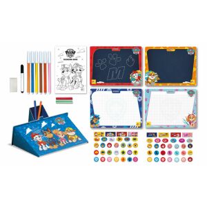 Lisciani Paw Patrol Zeichenschule Set mit Zeichentafeln, Markern, Malbuch und Aufklebern - Rucksäcke & Taschen für Kindergarten