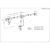 Manhattan Triple Monitor Halterung Abmessungen Diagramm