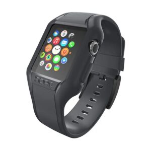 Incipio Incipio NGP Strap - Elastyczny pasek do Apple Watch 38mm (przydymiony) 133045659 - Pasek do inteligentnego zegarka