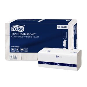 Kéztörlő, hajtogatott, H5 rendszer, Universal, TORK "PeakServe®", fehér 133047535 - Háztartási papírtermék